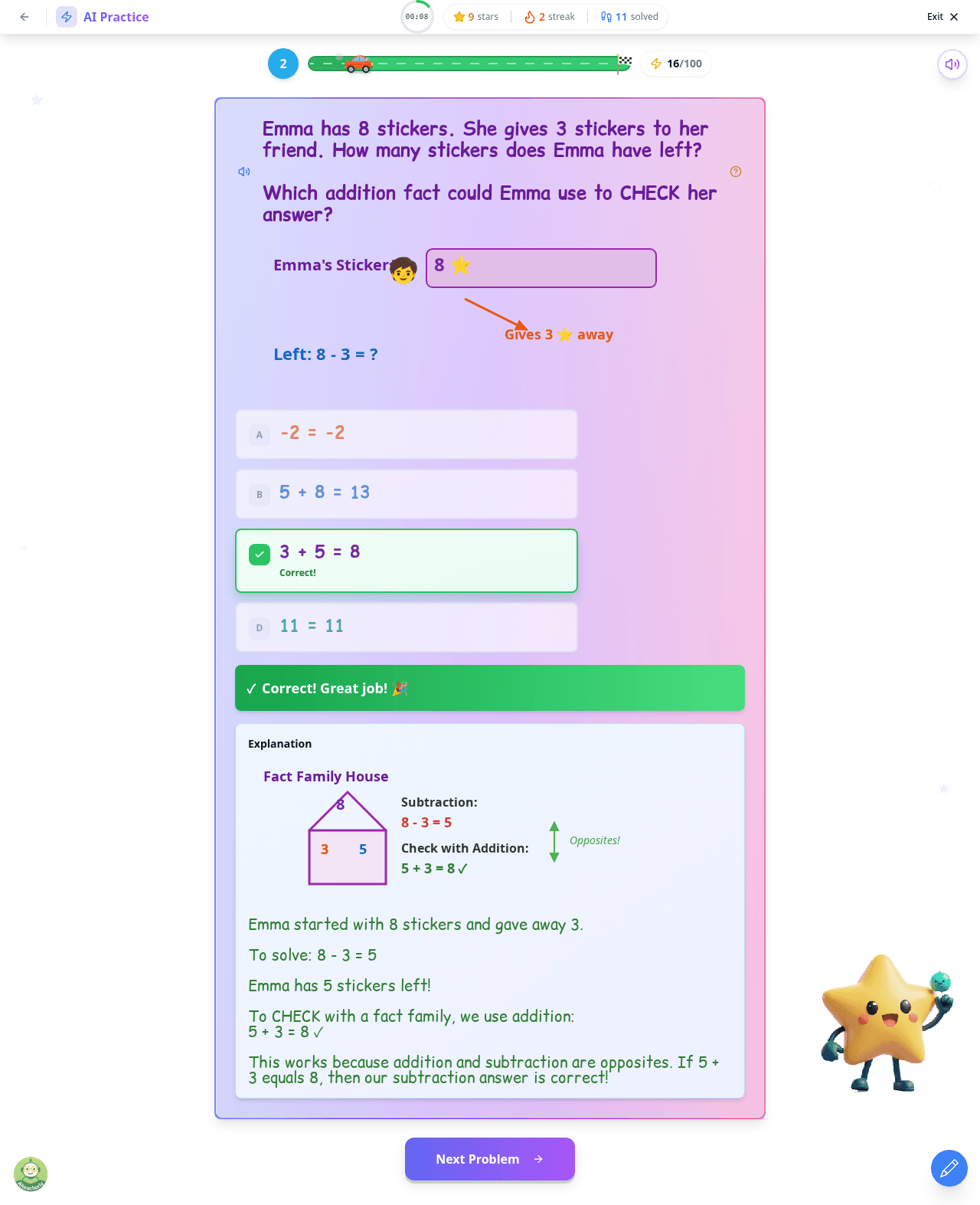 Fact Families for 2nd Grade: The Math Shortcut That Turns One Fact Into Four