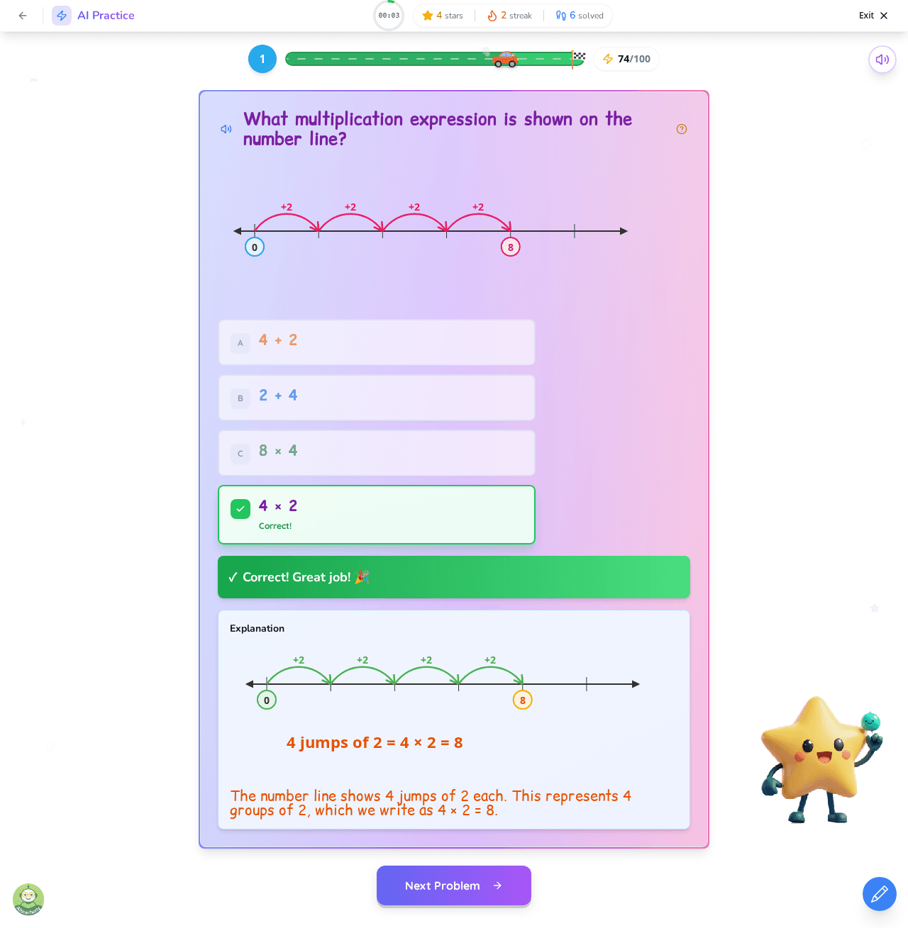 Number Line Multiplication for 2nd Graders: The Visual Jumping Method That Makes Times Tables Click
